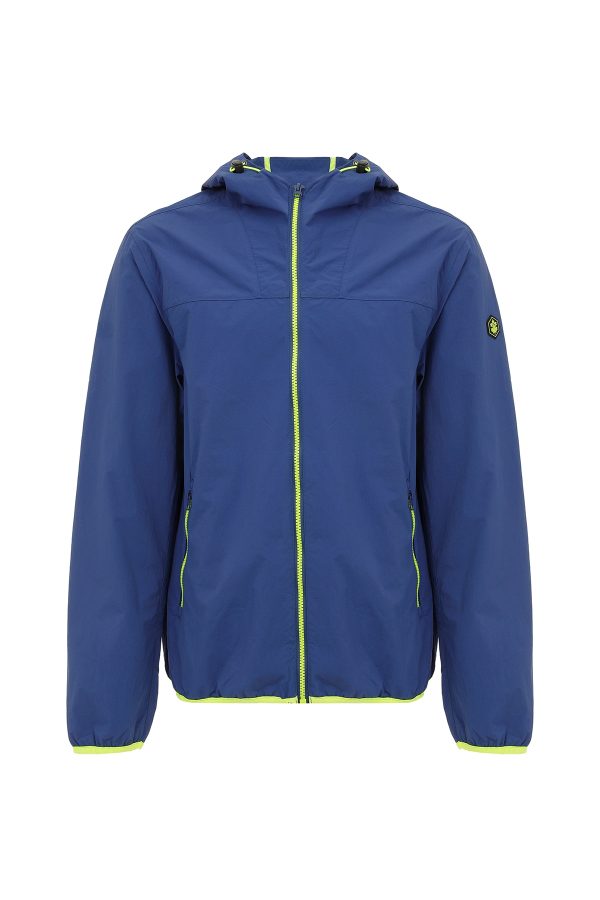 Cmb3223-001422 e23 airforce blue man raincoat