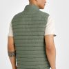 Light padded vest green man jacket - Image 4