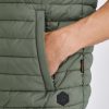 Light padded vest green man jacket - Image 5
