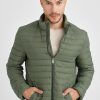 Light padded jacket green man jacket - Image 2