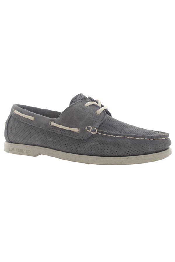 Boat shoes gray man casual shoes - Image 2