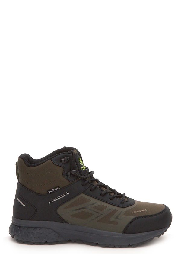 Hiking boot wpf green man basic casual top boots