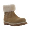 Low boot with fur beige girl boots - Image 2