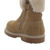 Low boot with fur beige girl boots - Image 3